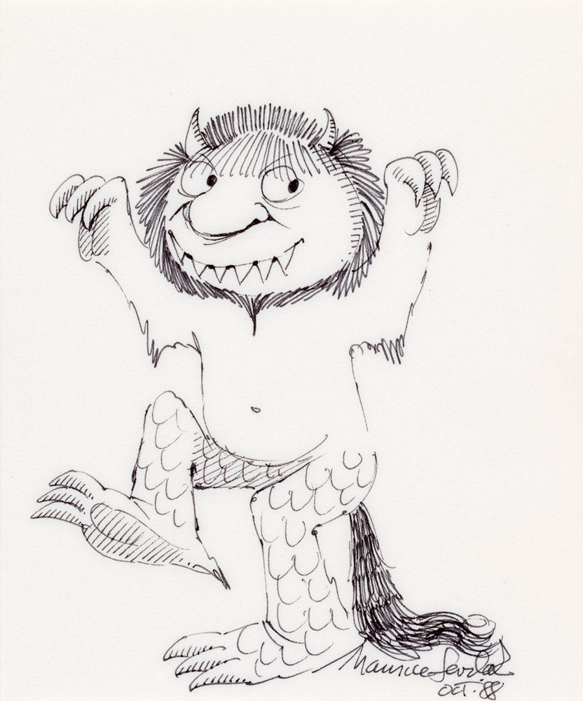 832x1000 Maurice Sendak Auction Drawings And Rare Edition