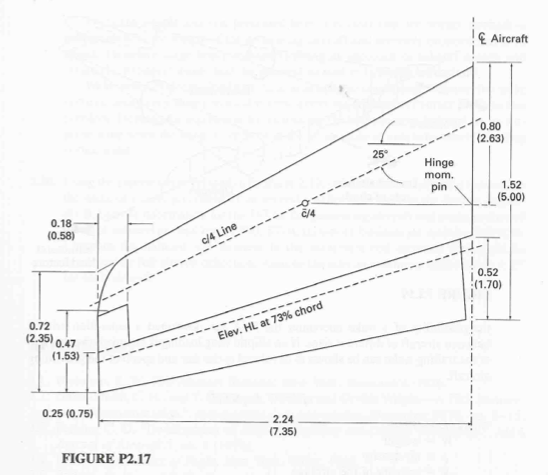 548x475 The Elevator For A Business Jet Aircraft Is Shown .