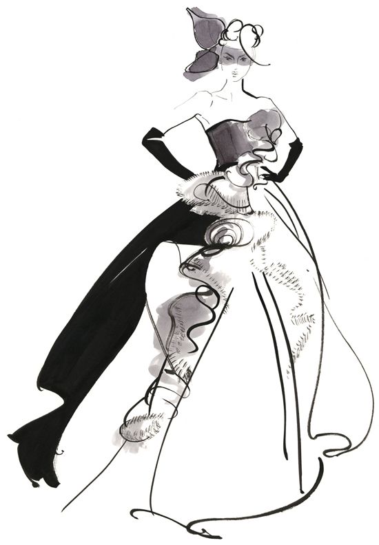 550x792 Fashion Illustration