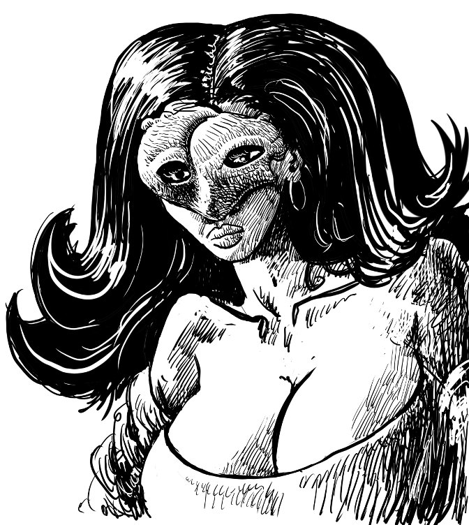 672x752 Inking Masked Avengetress Steemit