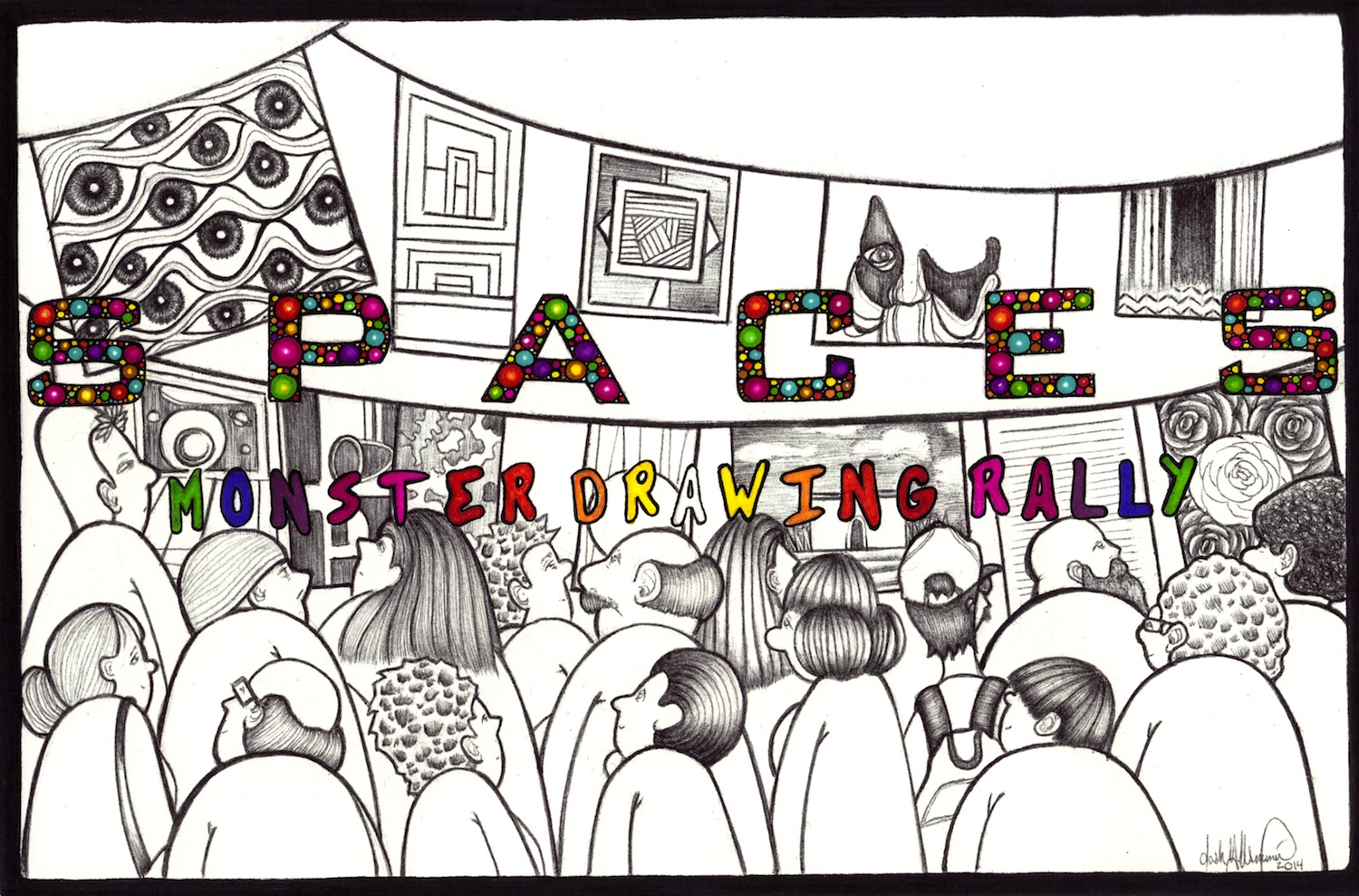 1500x989 Spaces Events Monster Drawing Rally 2014