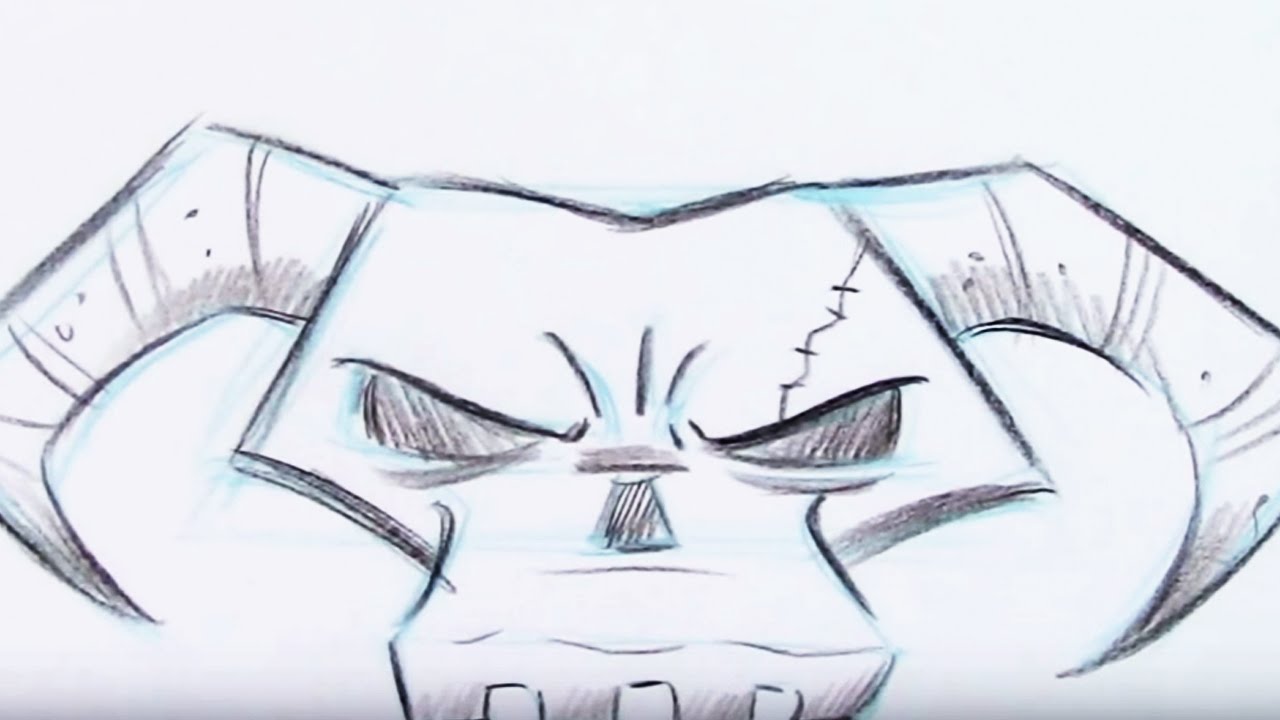 1280x720 How To Draw An Evil Skull For Beginners