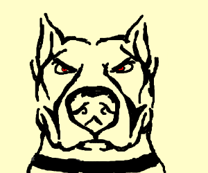300x250 Evil Dog