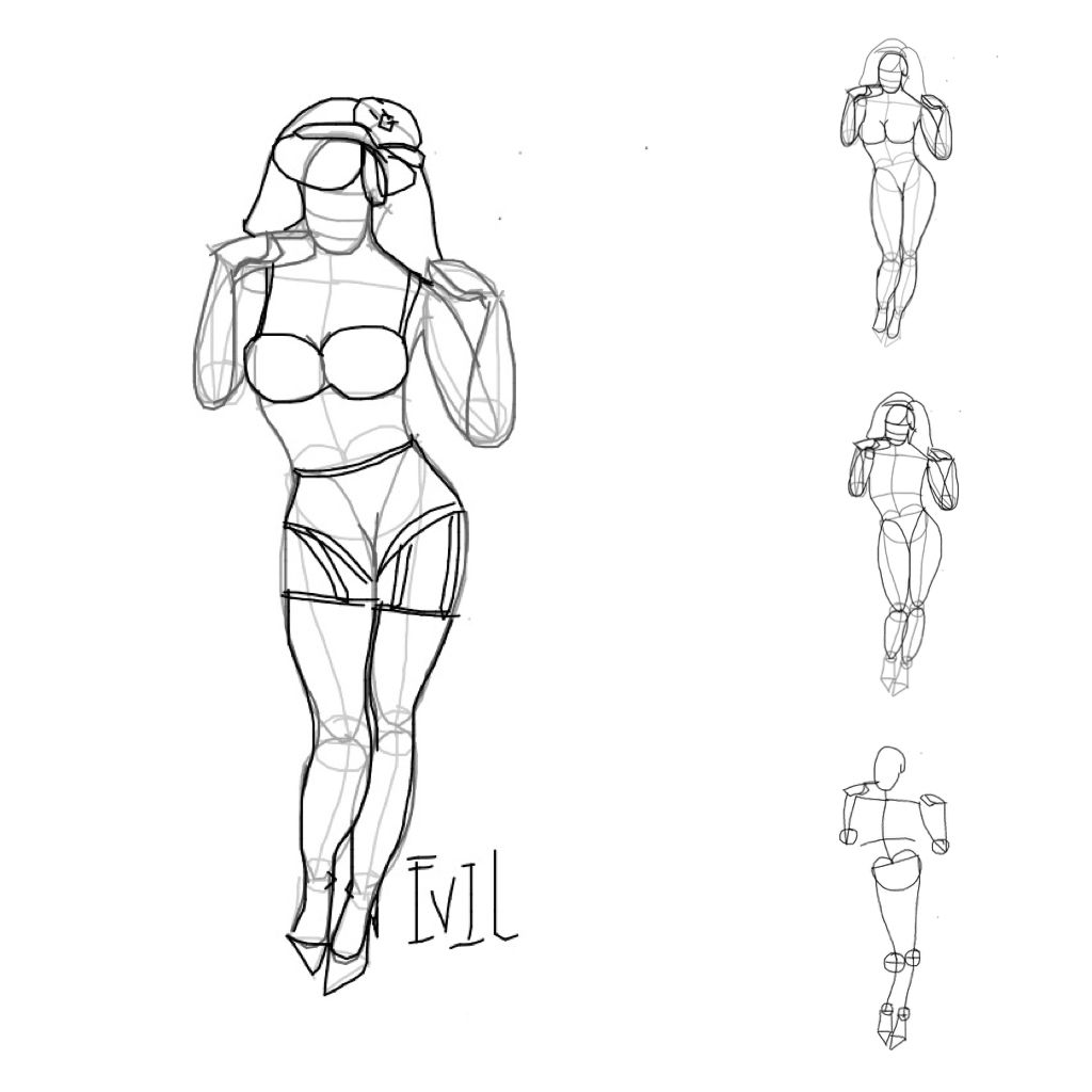 1024x1024 Evil No.6 Mis Chicas Y Otros Dibujos