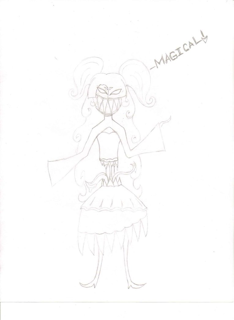 765x1044 Evil Magical Girl By Mirukukuroneko