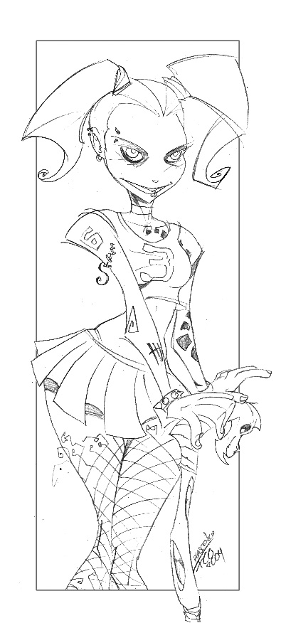 395x876 Collection Of Evil Girl Drawing High Quality, Free Cliparts