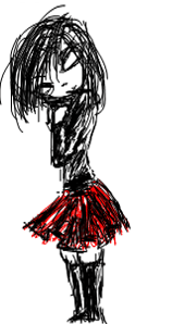 158x298 Adorable Little Evil Girl By Pppeep