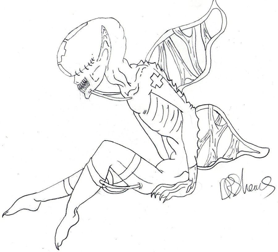 900x816 Evil Fairy By K91616