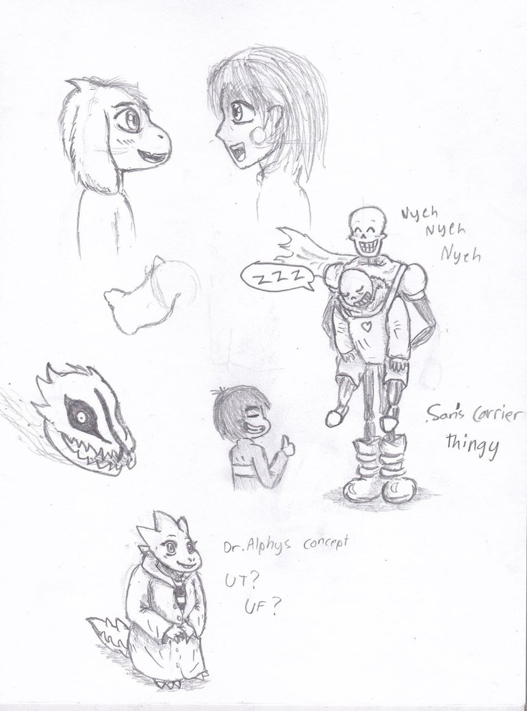 770x1038 Mid Exam Sketch By Lukeandziky