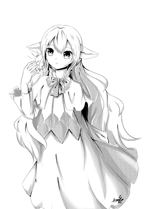 600x846 S Class Exam Black And White Mavis By Haneiy