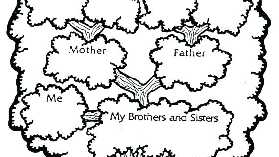 570x320 Drawing A Family Tree Template Printable Blank To Basic Simple