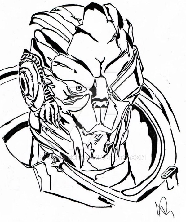 600x716 Garrus By Dead Exit