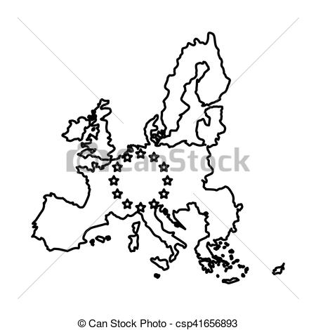 450x470 Isolated Brexit Map Design. Brexit Map Icon. European Union Eps