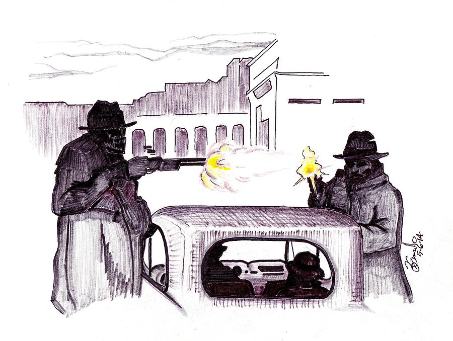 900x678 The Exit Drawing By Andrew Cravello