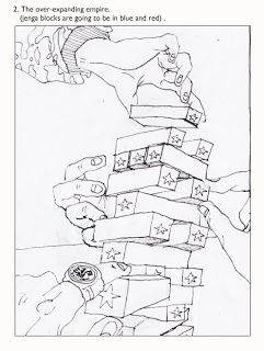 241x320 Jenga Metaphor For Military Expansion V. Ngai Illustration
