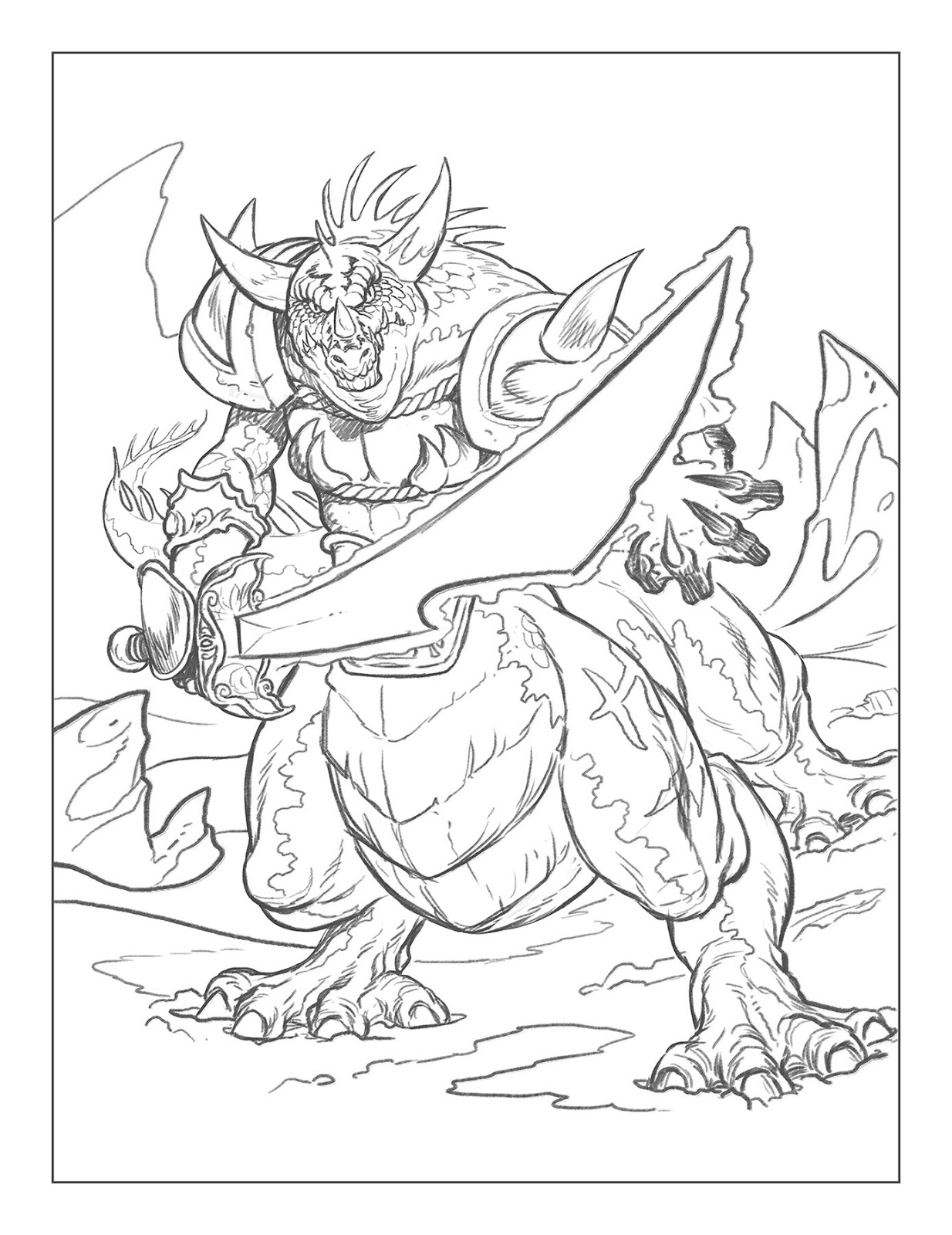 1234x1600 The Art Of Jim Nelson Hearthstone Cobalt Scalebane