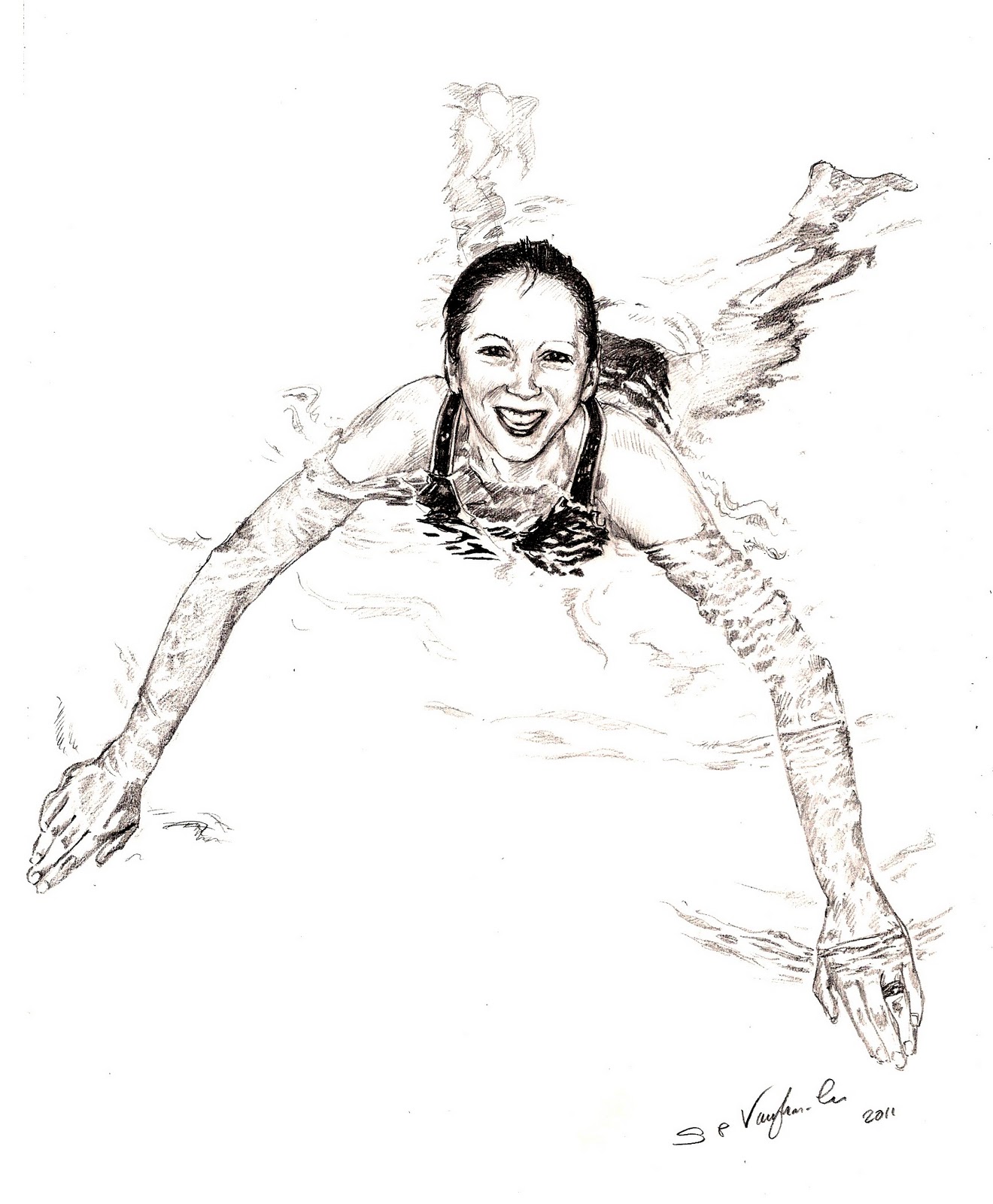 1320x1600 Drawing From Experience Mermaid