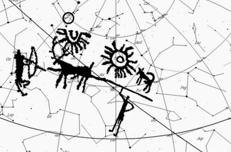 760x500 In The Rock Drawing Found The Oldest Map Of The Starry Sky Earth