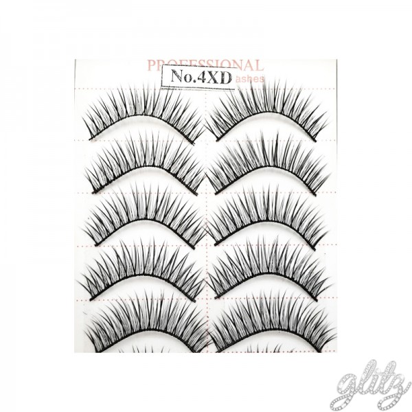 600x600 10 Pairs False Eyelashes No. 4xd By Julie Eyelashes Fashion