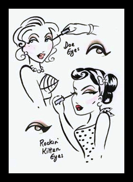 460x627 Simple Retro Style Liquid Eyeliner Tutorial 15 Steps (With Pictures)