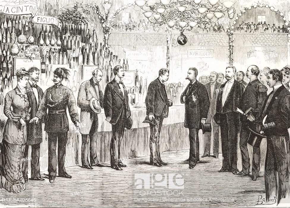 976x700 King Umberto I Of Savoy Opening The Wine Fair