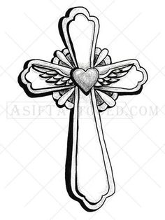 236x314 Fancy Cross Tattoos For Women