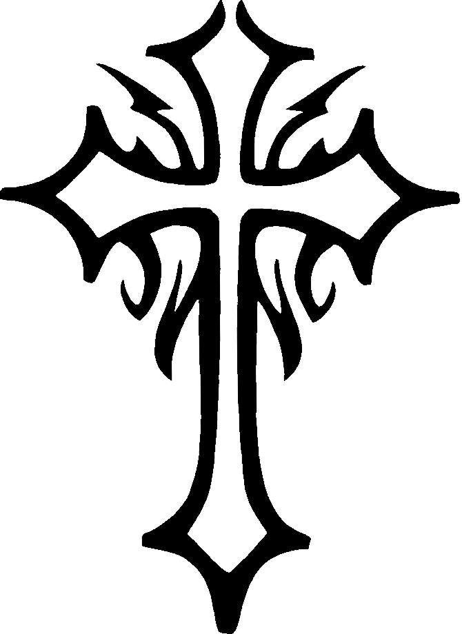 670x920 Cross Tattoos Png Transparent Images Png All