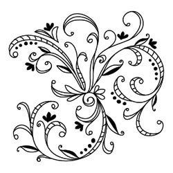 250x250 579 Best Swirl Designs Images On Stencils, Arabesque