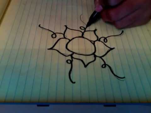 480x360 How To Draw A Coolfancy Flower