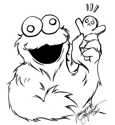 469x510 Fanny M Bystedt Scandinavian Muppet Art