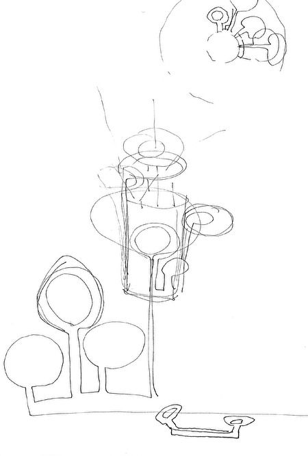 450x667 Sketch For The Fanny Vase For Klong