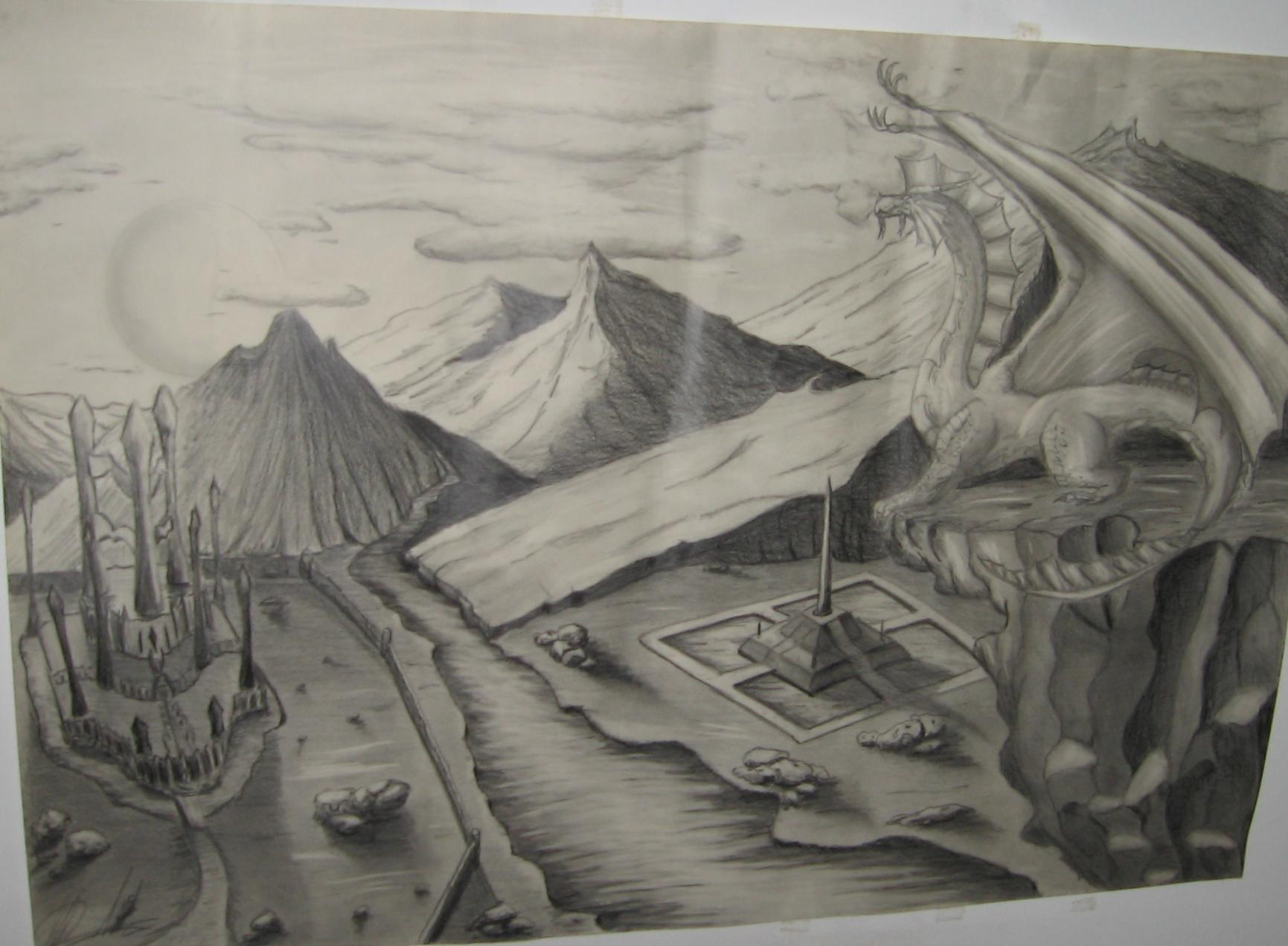 1731x1272 Fantasy Landscape Drawing Fantasy Landscapeblackmamba12