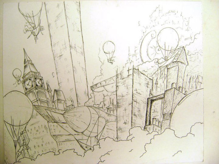 720x540 Fantasy Landscape By Thedrunk