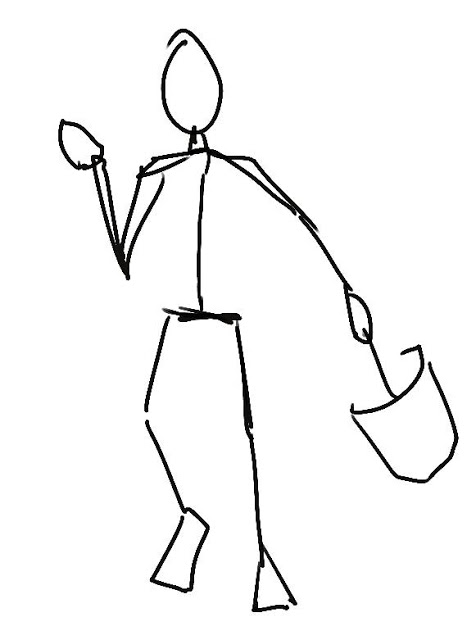 476x640 Pencil Drawing With Gimp Sketching A Character Concept