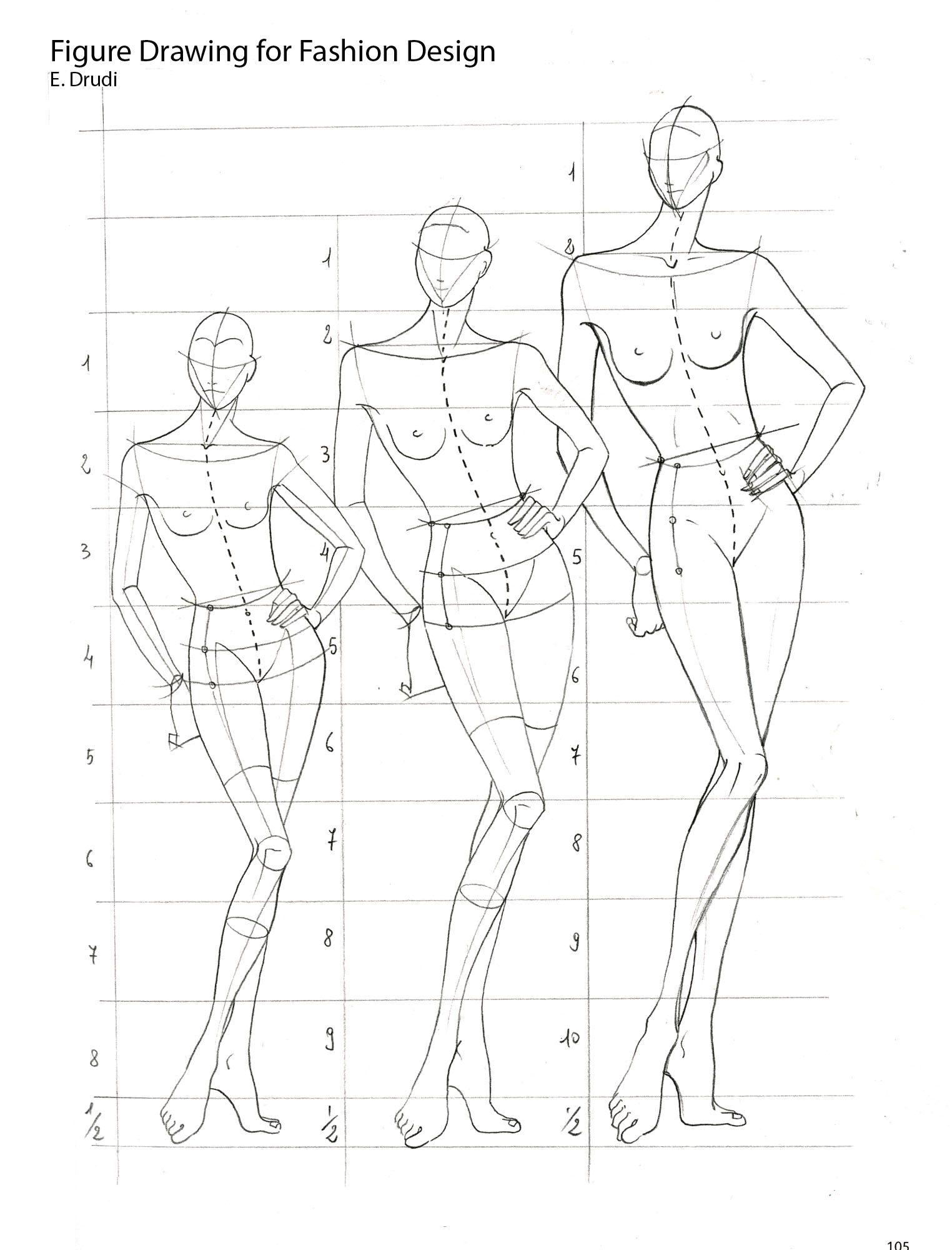 1524x2000 Fashion Drawing For Fashion Design E. Drudi Figure Drawing