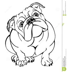 236x251 Fat Bulldog Like Towel Coloring Pages Dog Coloring Pages
