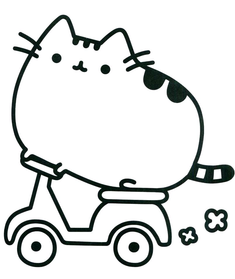 805x955 Cat Coloring Pages Fat Cat Printable Cat Coloring Pages Dog