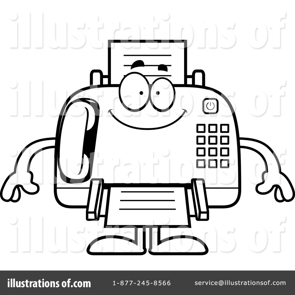 1024x1024 Fax Machine Clipart