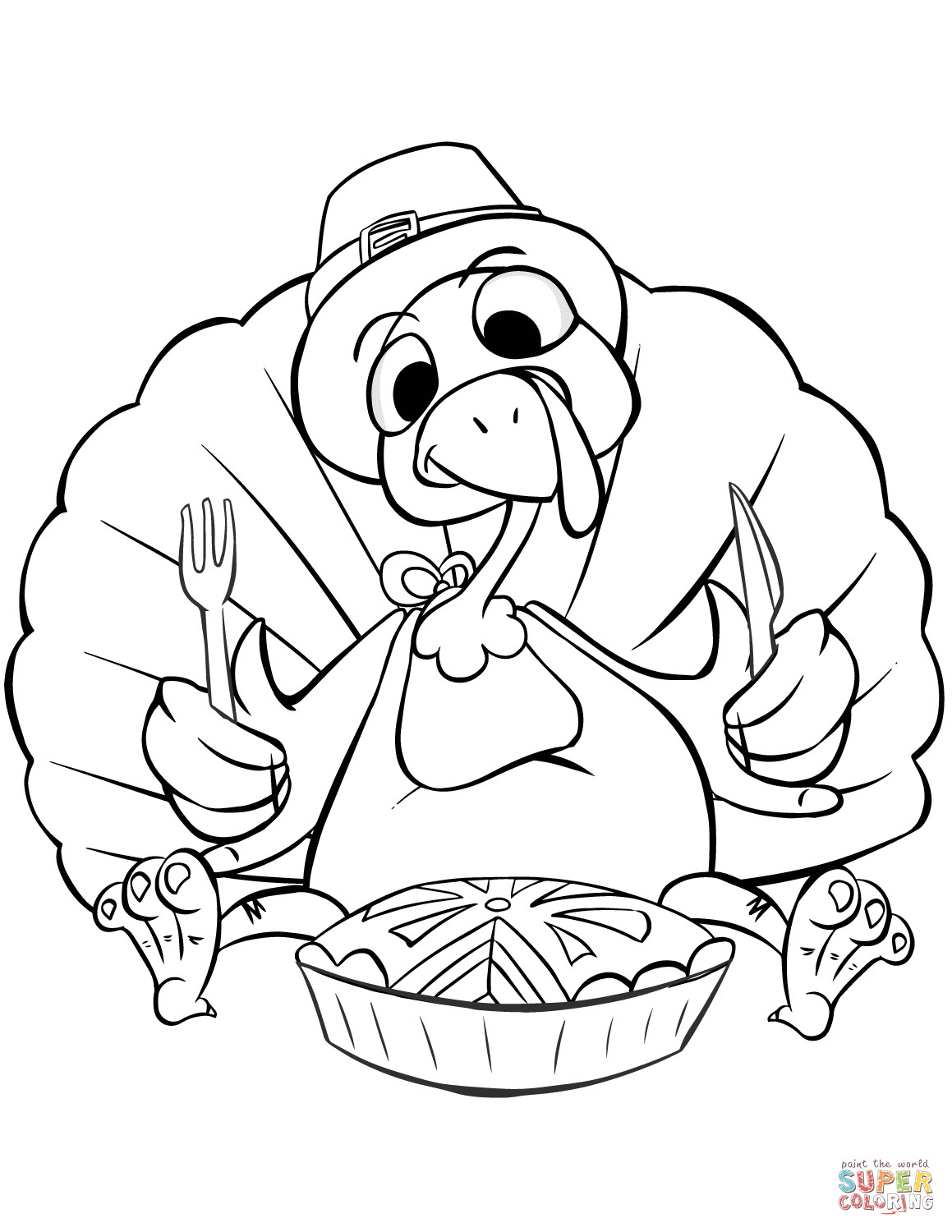 1159x1500 Thanksgiving Feast Coloring Page Wagashiya