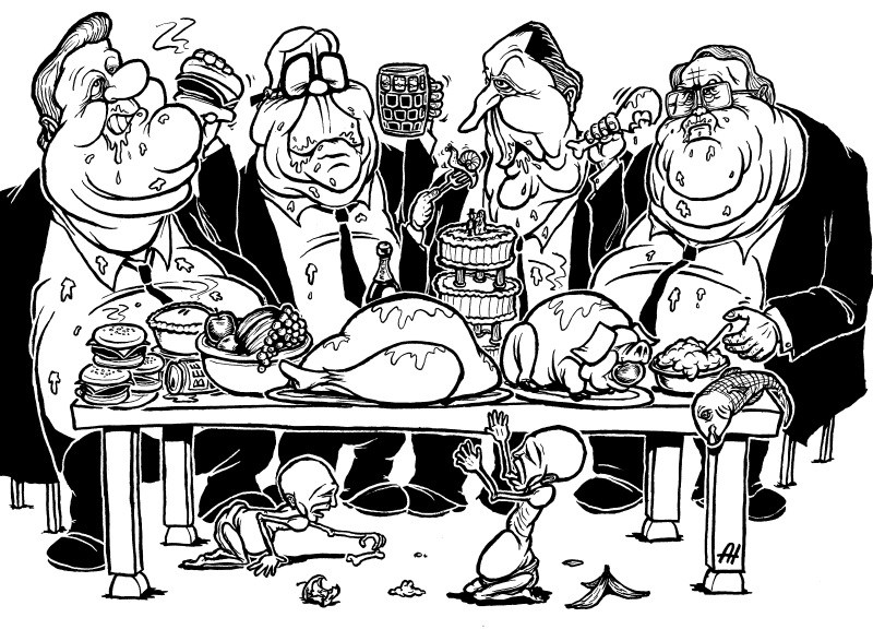 800x587 Feast And Famine Alex Hughes Cartoons