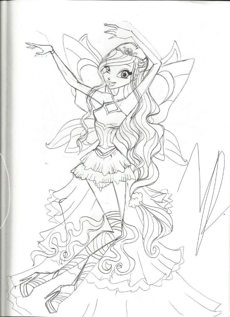 745x1024 Sketch Of Harmonix Sia. Thanks For The Feature!! Winx Club Amino