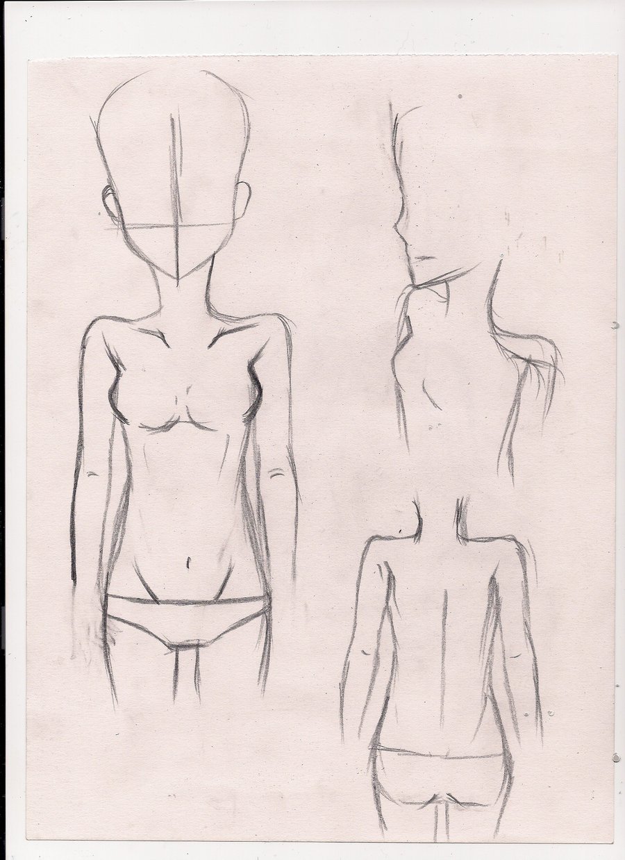 900x1238 Female Body Reference By Lumaeya