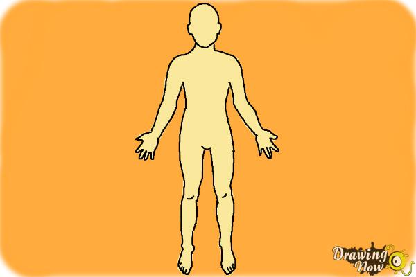 600x400 How To Draw A Body Outline