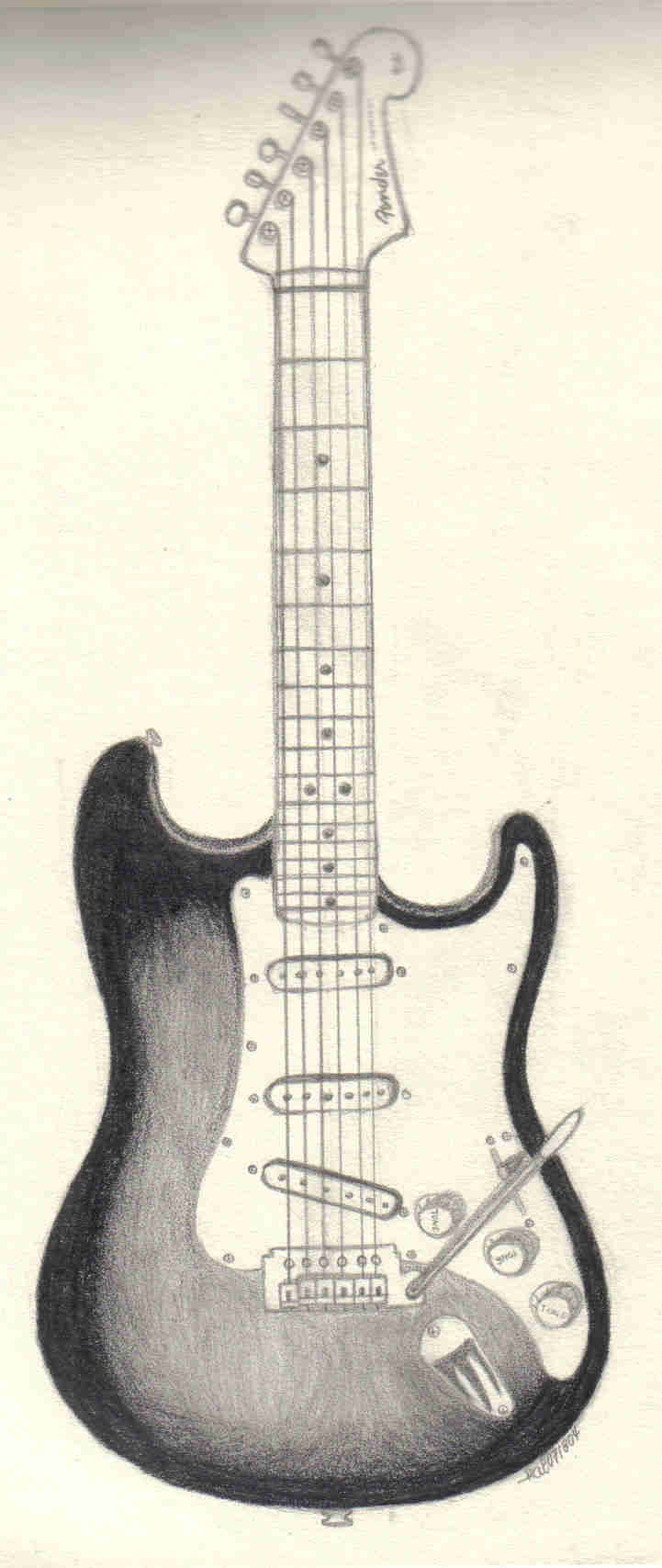 721x1707 Fender Stratocaster By Katunopih