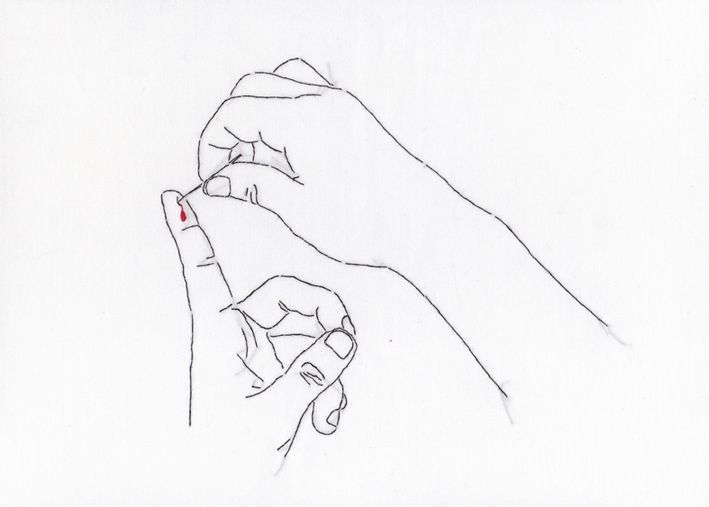 709x507 E Borbados De Ana Teresa Barboza Embroidery, Textile