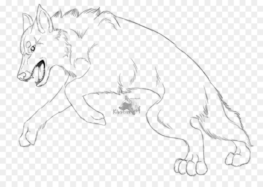 900x640 Carnivora Line Art Drawing Character M02csf