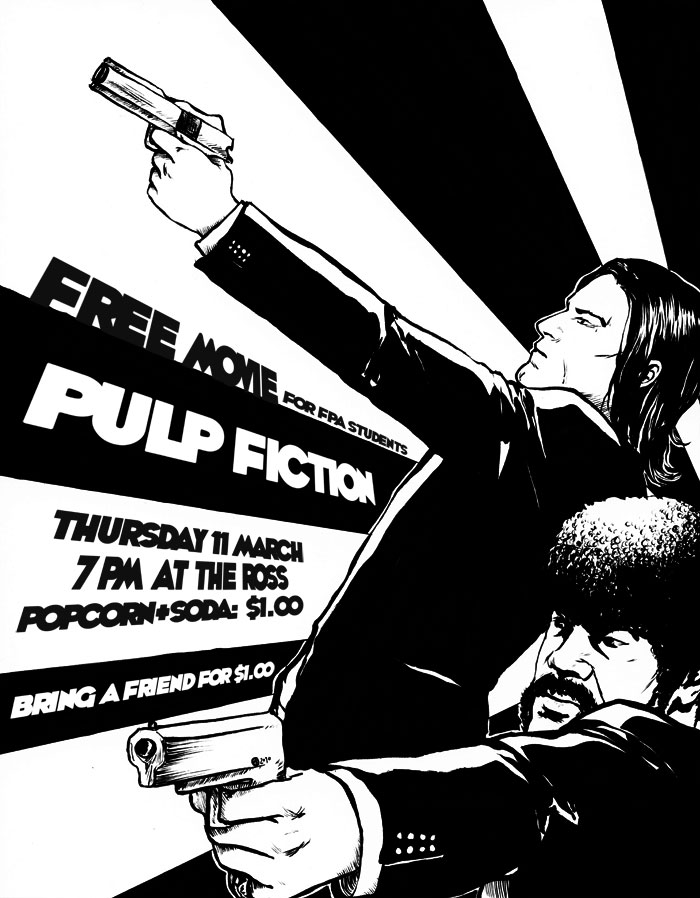 700x898 Pulp Fiction By Dragondream08