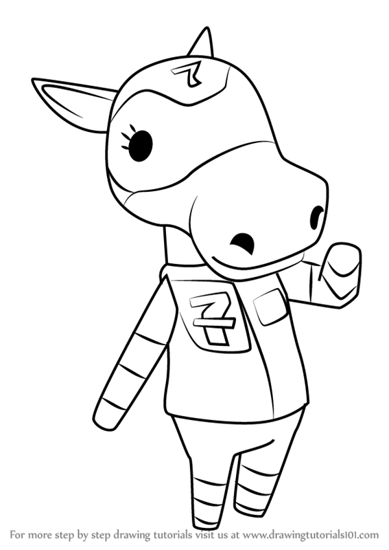 567x800 Learn How To Draw Filly From Animal Crossing (Animal Crossing