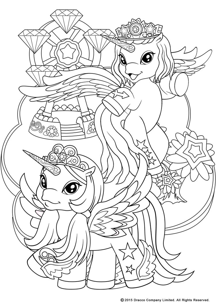751x1063 My Filly World Pony Toys Coloring Pages Stars By Myfilly