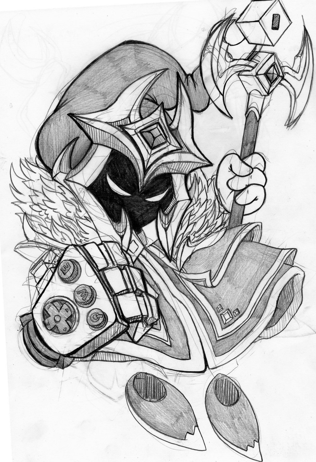 1024x1494 Final Boss Veigar By Halgalaz